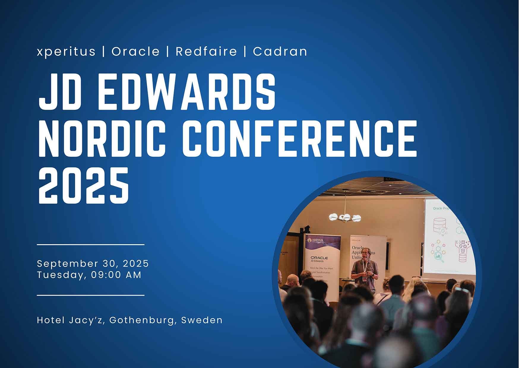 Get ready for the JD Edwards Nordic Conference 2025