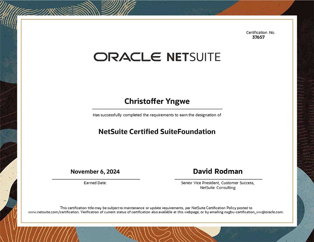 NetSuite-Certified-SuiteFoundation