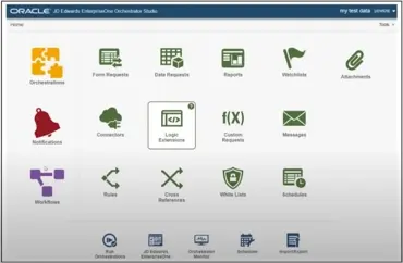 JD Edwards Orchestrator