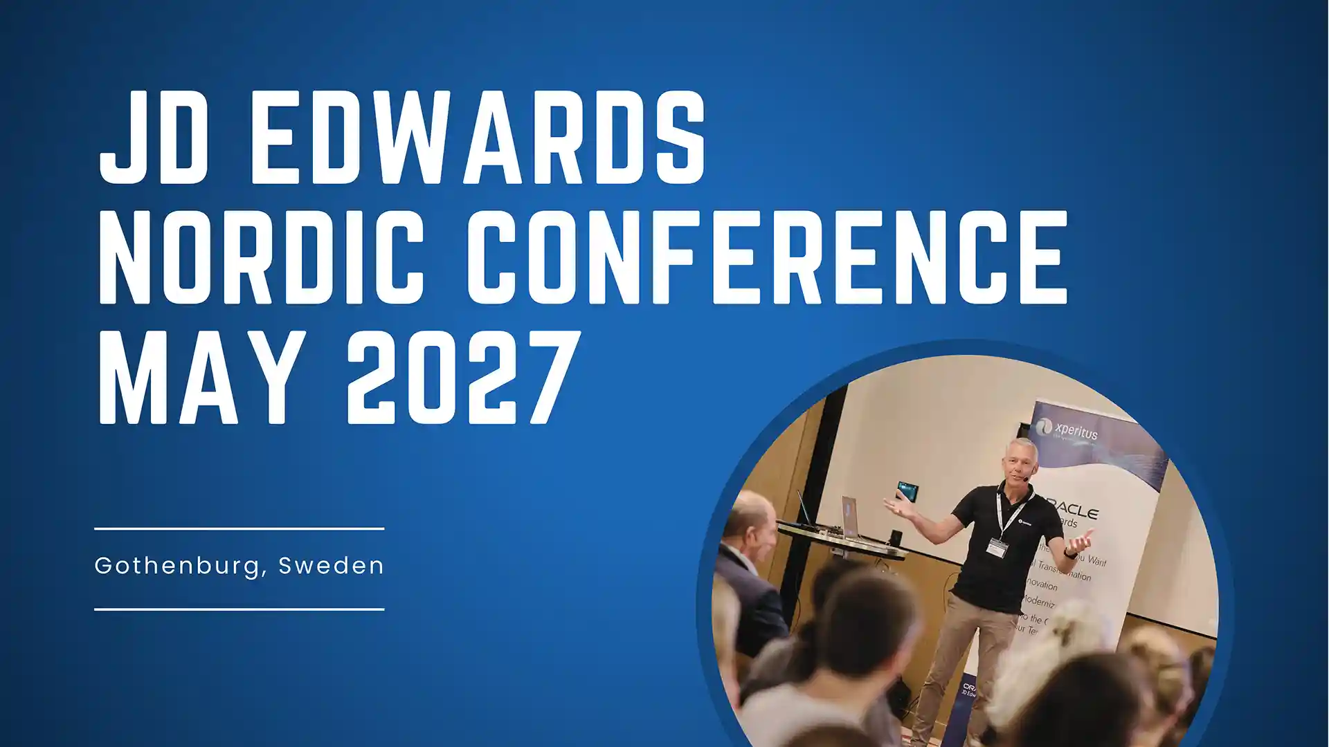 JD Edwards Nordic Conference 2027