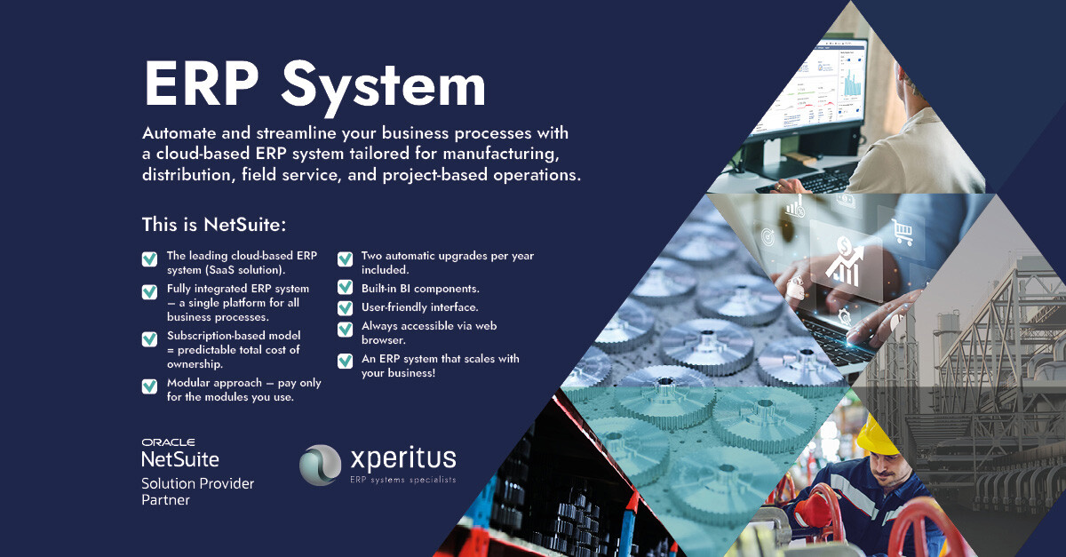 Meet xperitus at the Logistics & ERP Systems Event in Värnamo on October 10, 2024